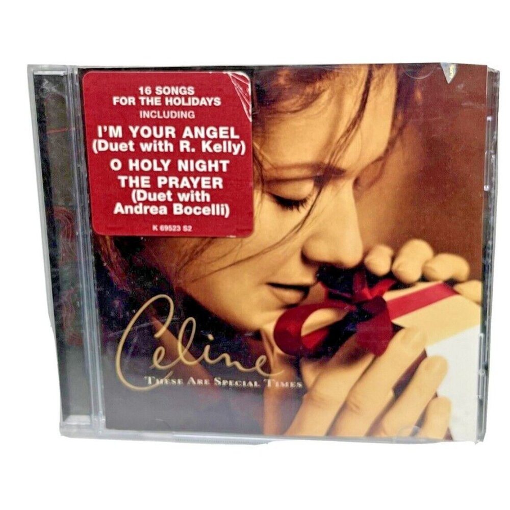 Celine Dion These Are Special Times CD 1998 Holiday Album Duets Andrea Bocelli